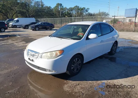 2010 Hyundai Elantra Gls z USA, uszkodzony, nr VIN KMHDU4AD0AU924913